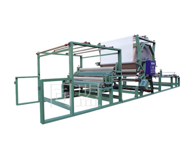 横式双胶槽网带贴合机