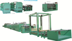 PU, PVC dry leather making machine