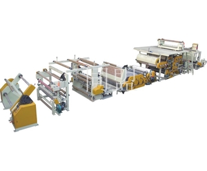 PVC laminating embossing machine